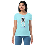 Pet Me! Women’s fitted t-shirt