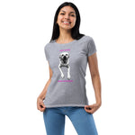 Pet Me! Women’s fitted t-shirt